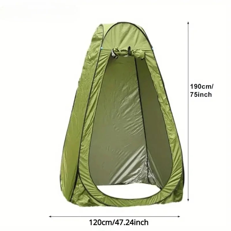 Outdoor bathing tent, portable camping toilet tent, changing tent, shower tent, dressing shelter, fishing tent, thermal tent