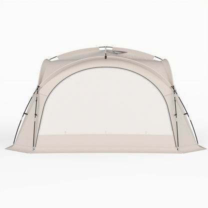 Large Beach Tent for 12-15 People with Removable Sidewalls