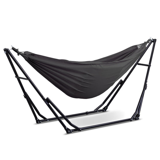 Ainfox 2 in 1 Portable Hammock Bed Camping Chair with Stand Included