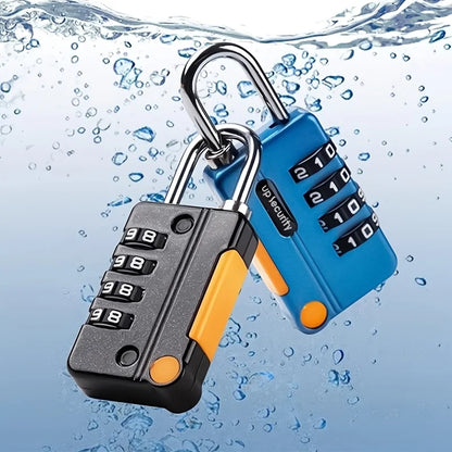 4 Digit Combination Padlock | Keyless Travel Luggage Lock