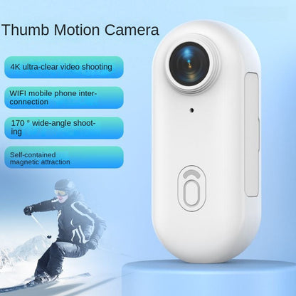 Thumb Bike Camera Magnetic Back Clip Sports Camera Thumb Recorder Pet